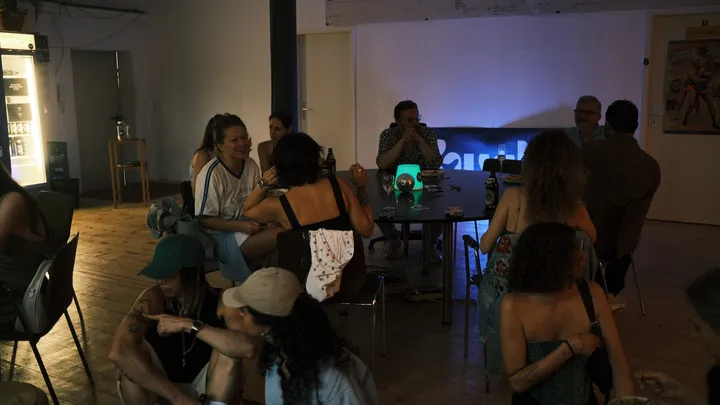 Artist Dinner #0, moment 5 of 7